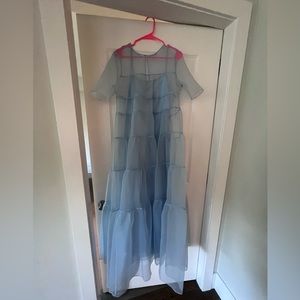 Blue Staud dress